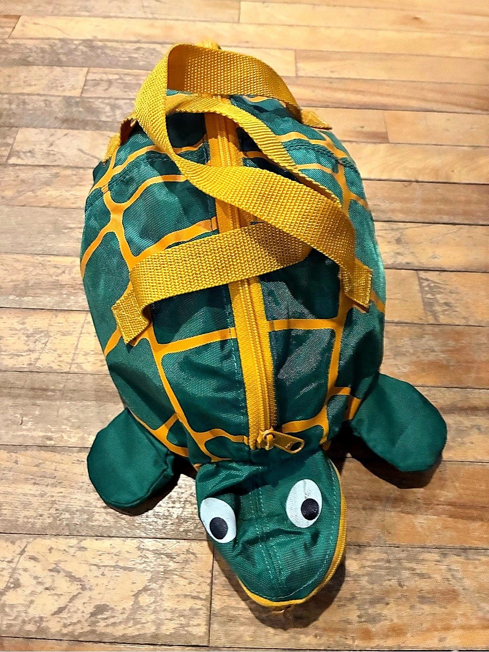 Junk Food Turtles by Junk Food Co. turtle backpack Green & Yellow Turtle